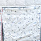 Batman superhero minky receiving blanket