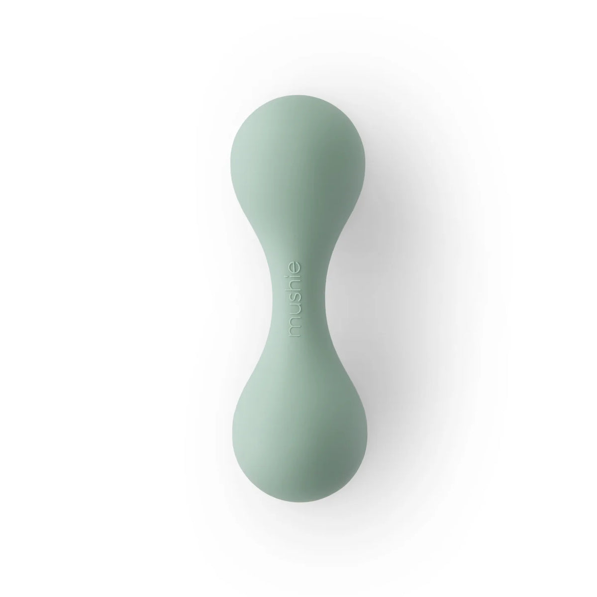 Silicone Baby Rattle Toy - Cambridge Blue – Bumps N Bundles