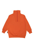 Load image into Gallery viewer, Sweatshirt with Zipper - Bright Orange
