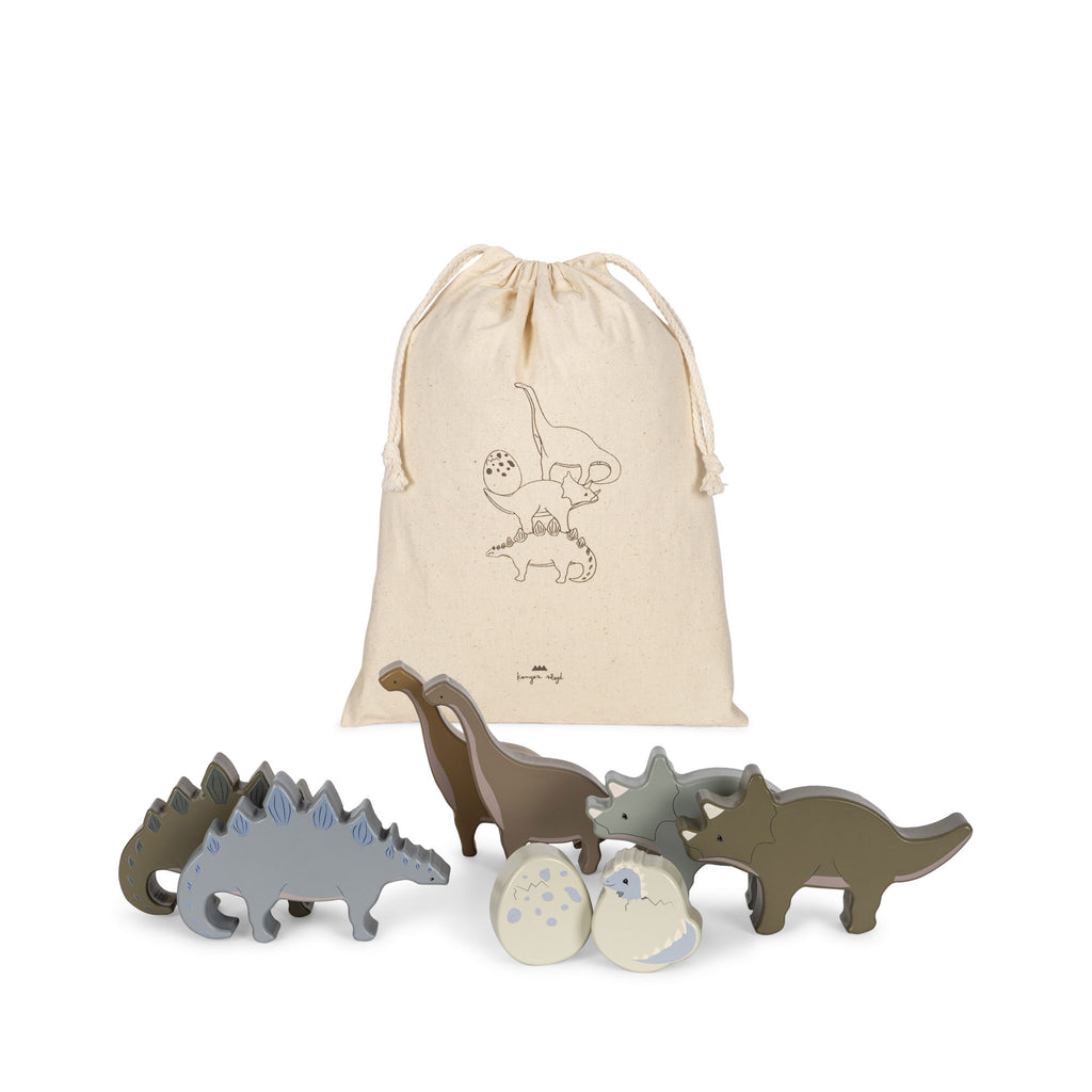 Wooden Dinos - 8 piece - Dino