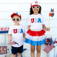 Load image into Gallery viewer, kids fourth of july shirt
