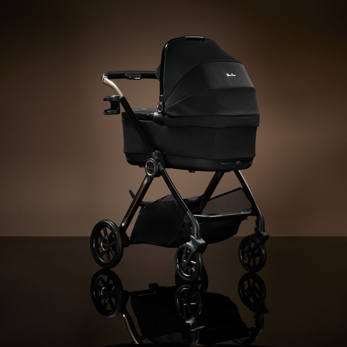stroller with foldable bassinet