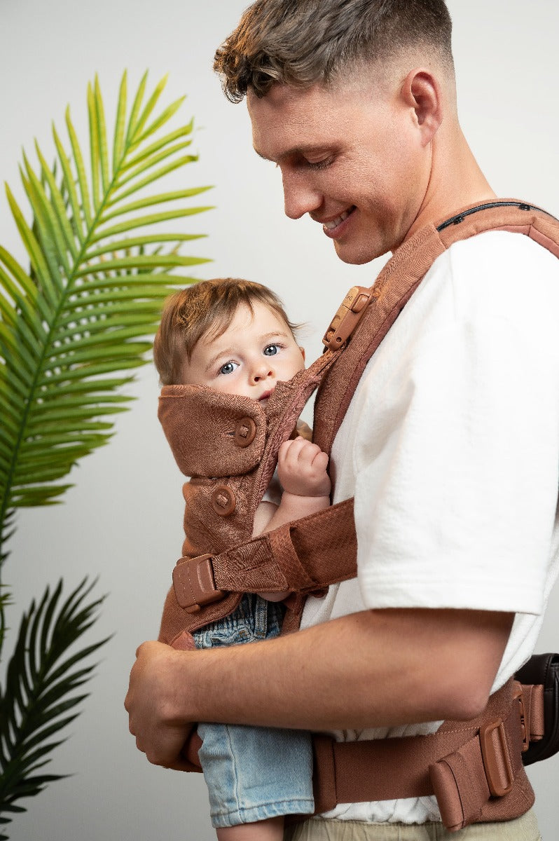 Brown Infant Carrier