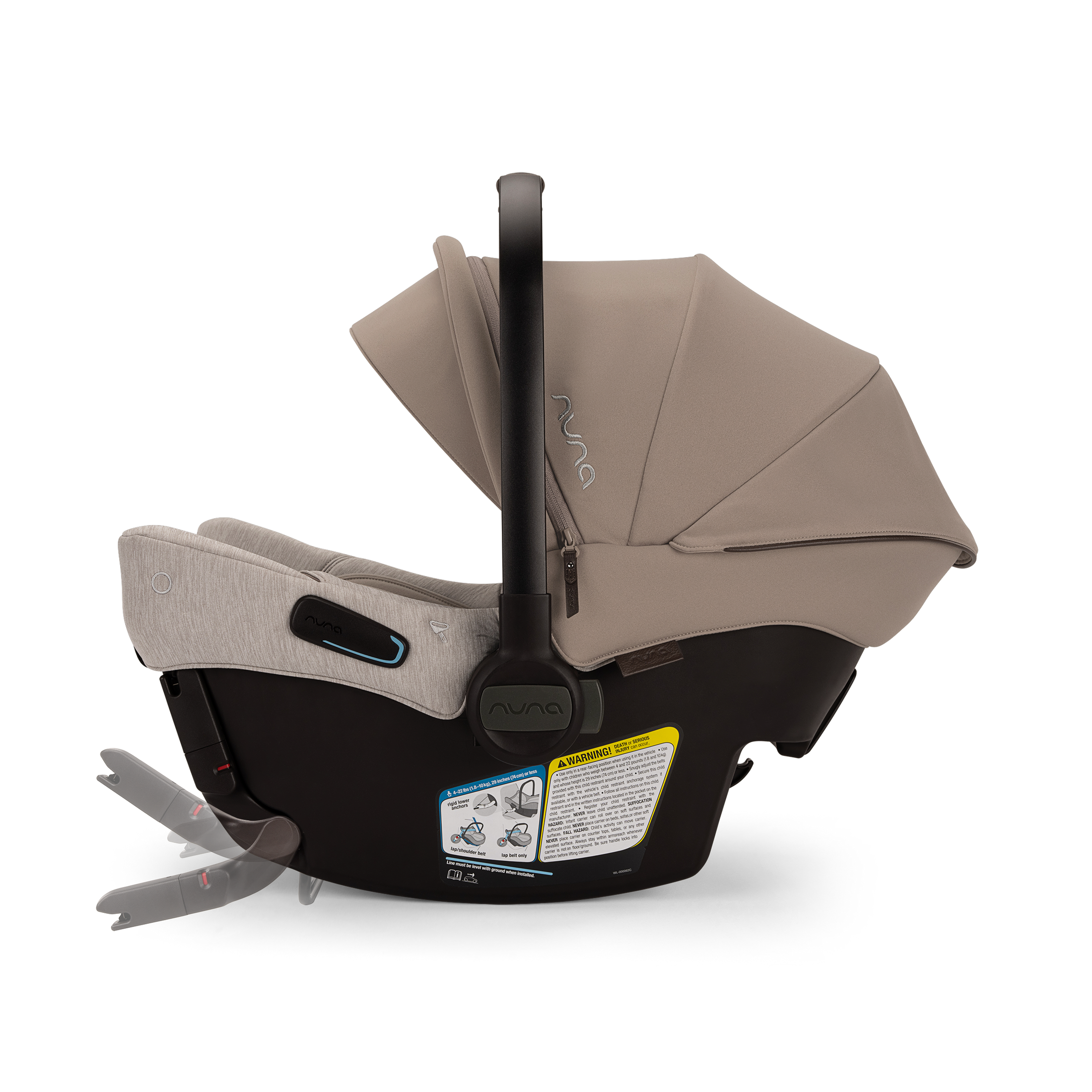 TRVL LX Stroller + Pipa Urbn Travel System - Cedar