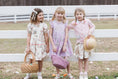 Load image into Gallery viewer, Girls Leila Dress - Lavender Lambs
