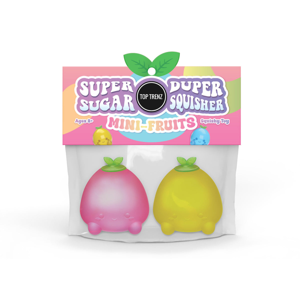 Super Duper Sugar Squisher Toy - Mini Fruit 2 Pack – Bumps N Bundles