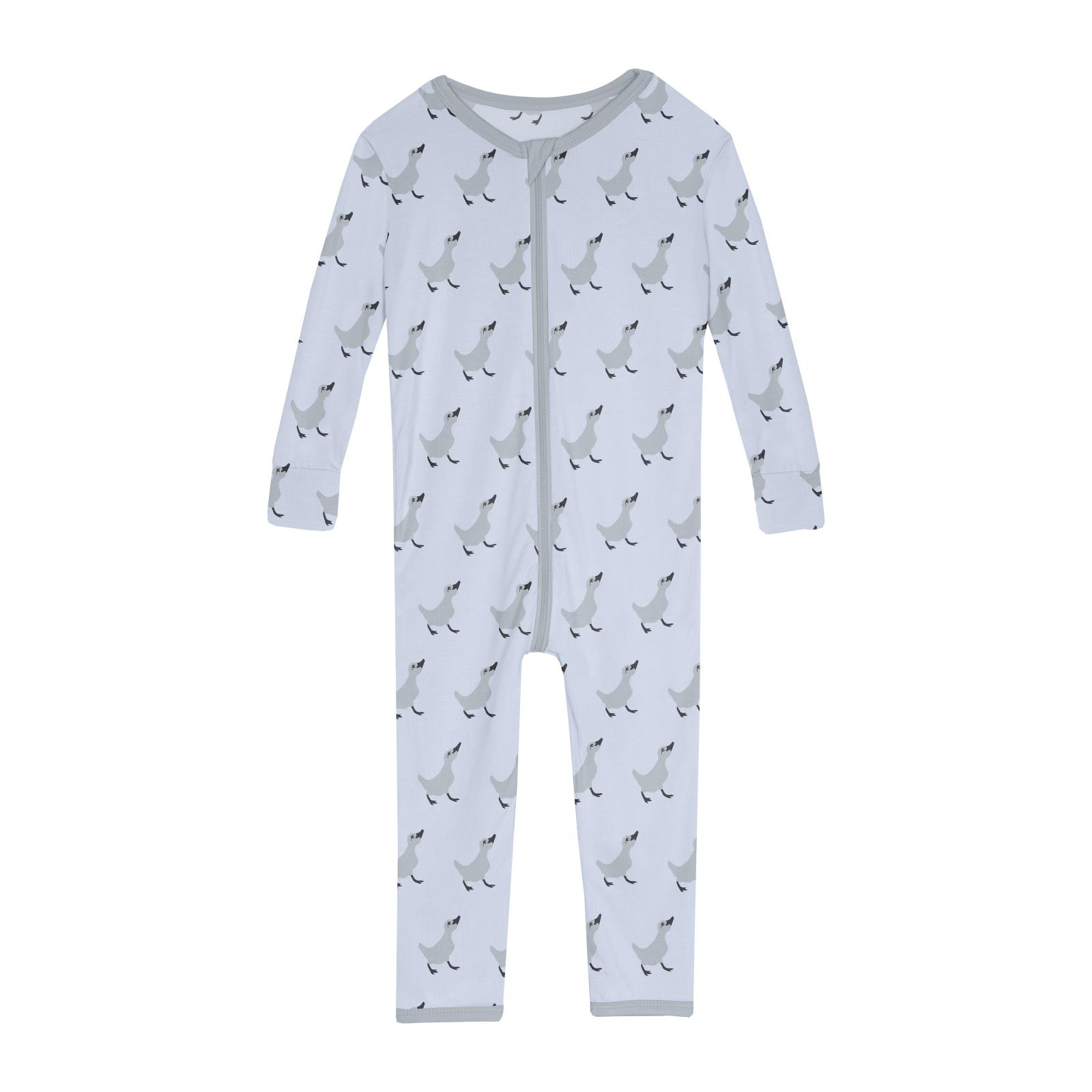 Print Convertible Sleeper with Zipper - Dew Ugly Duckling