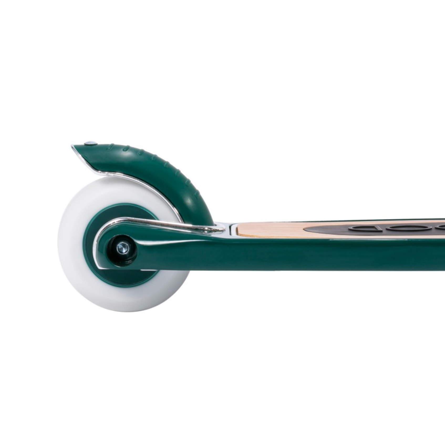 green vintage banwood scooter