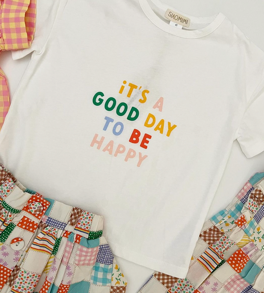 It's a Good Day Tee - White