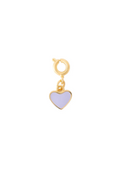 Purple Heart Charm for Charm Bracelet and/or Charm Necklace 