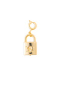 Gold Locket Charm for Bracelet or Necklace