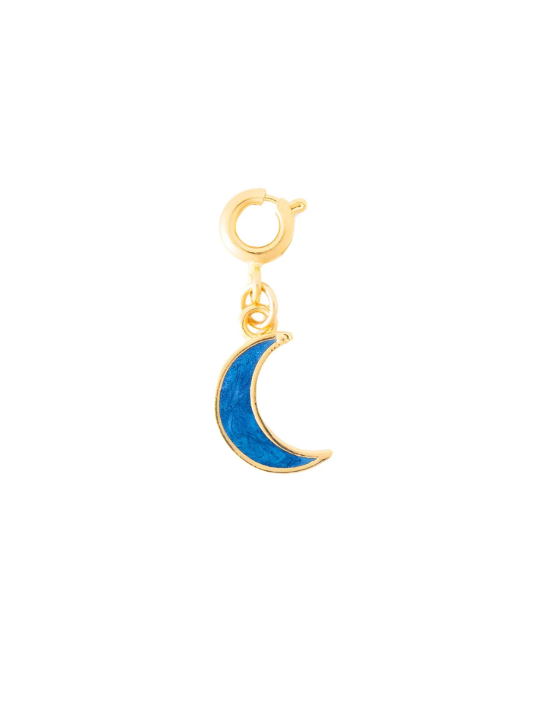 Blue Moon Charm for Bracelet or Necklace