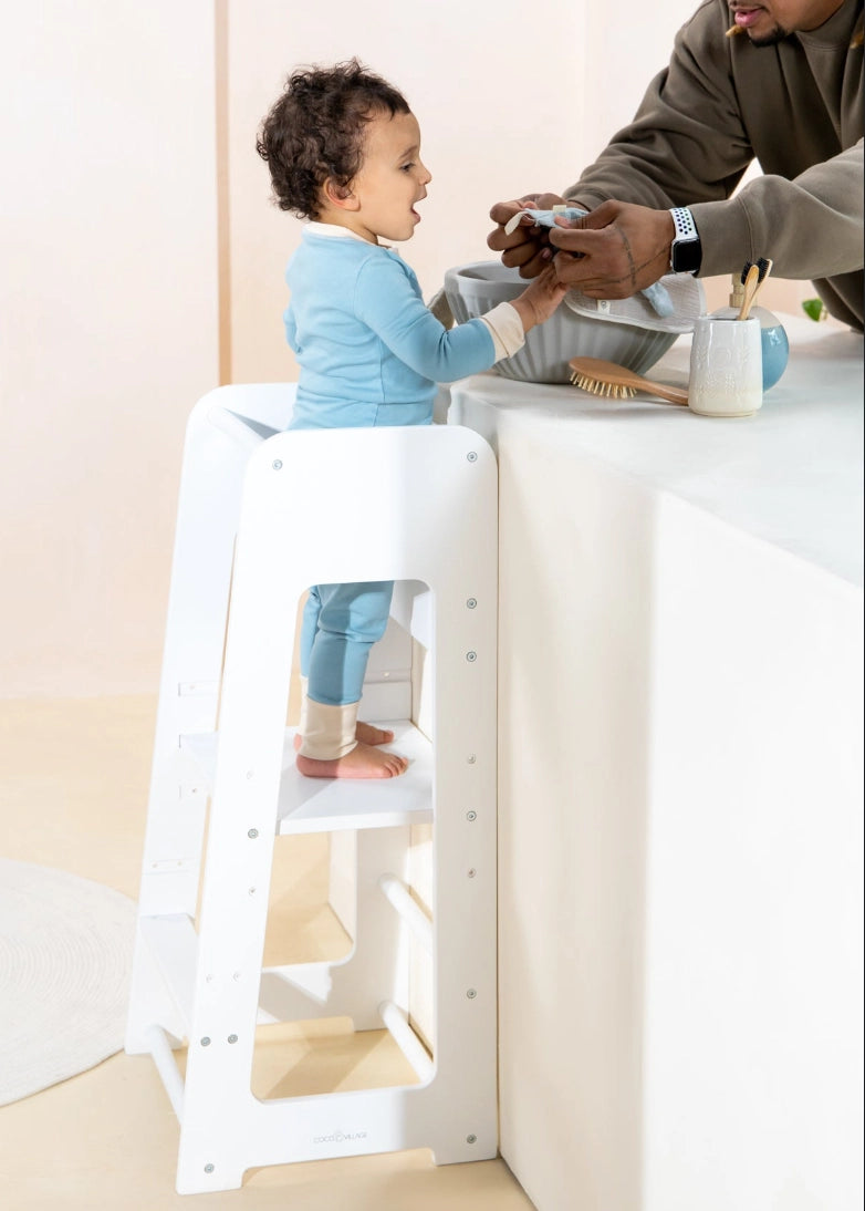 Standing Stool for Toddlers and Kids with Safety Bard 