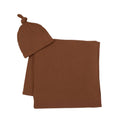 Load image into Gallery viewer, Ribbed Swaddle Set - Terra Cotta
