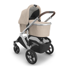 Light colored bassinet 