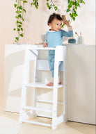 White Toddler Stepping Stool
