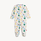 White Wholly Mammoth Footed Pajama 