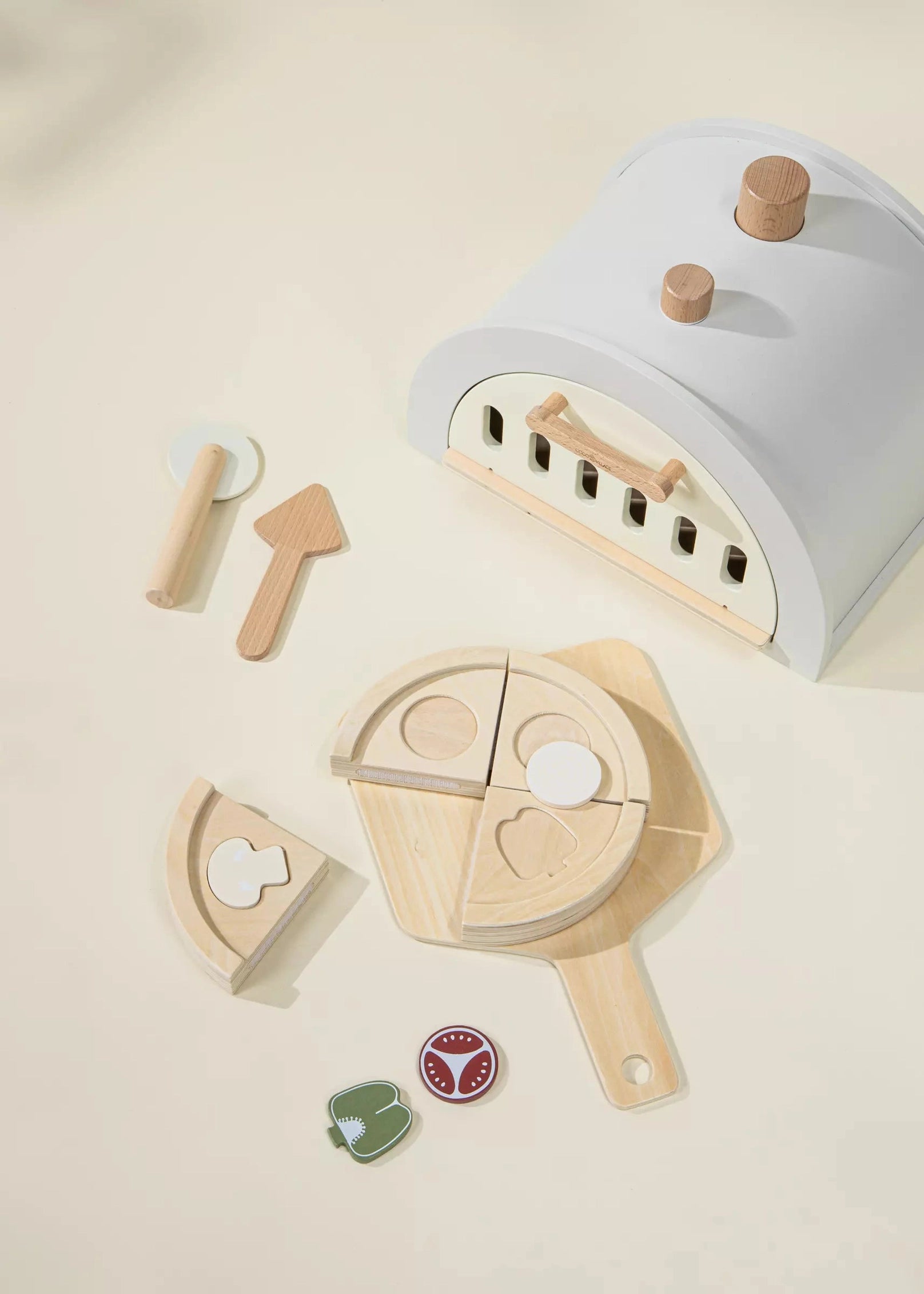 Wooden Pizza Maker Toy 