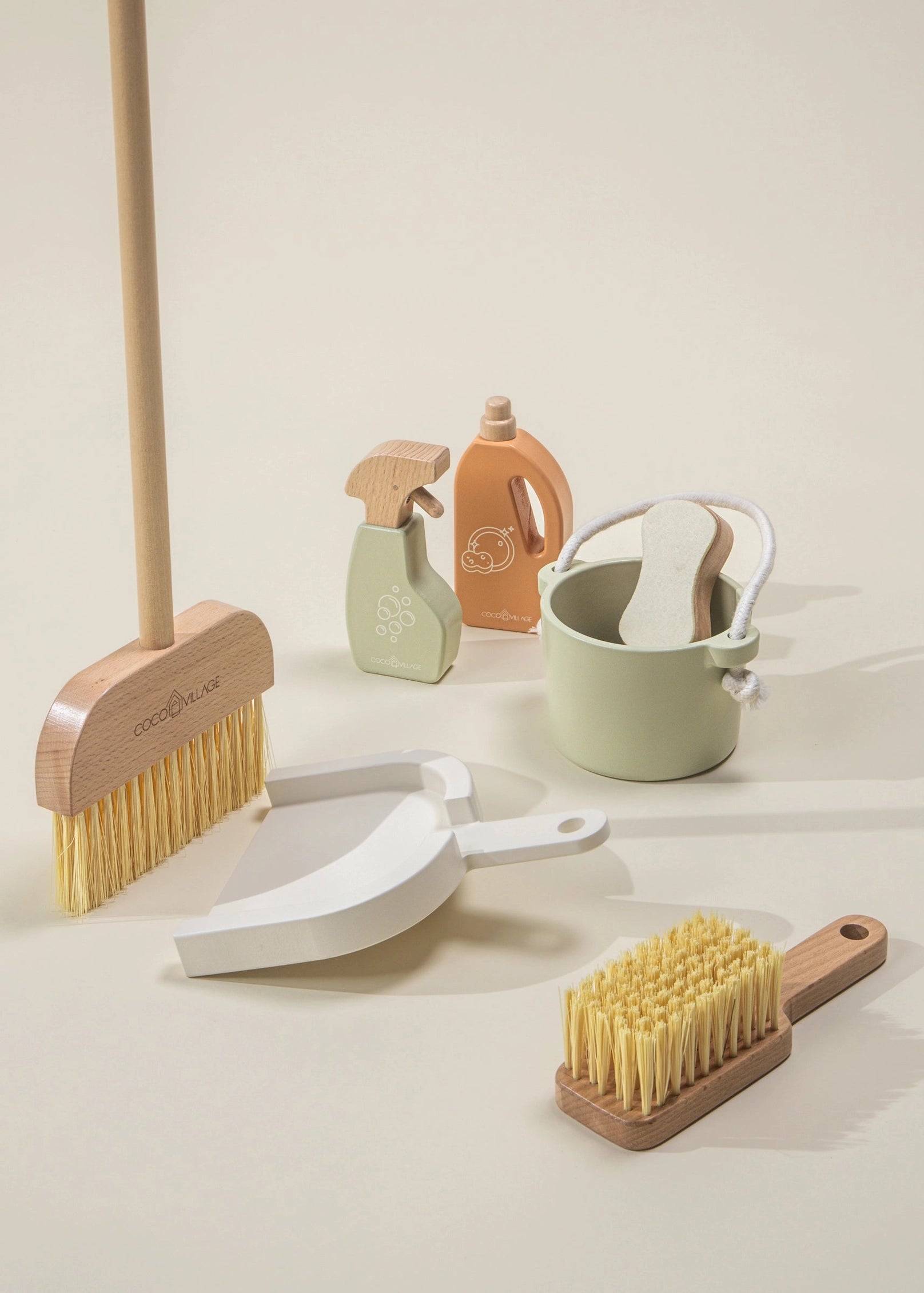 Wooden Toy Cleaning Kit 