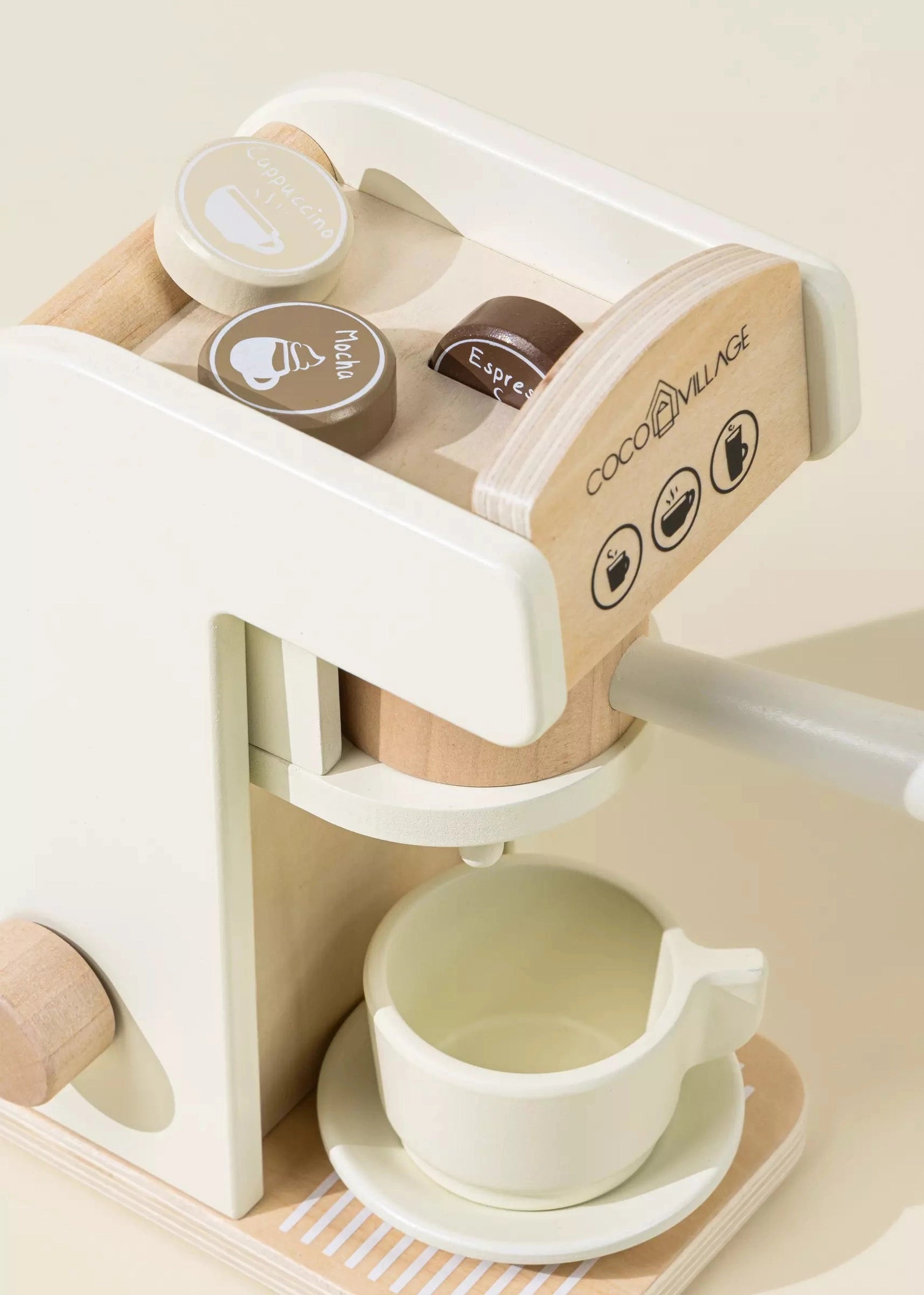 Wooden Toy Coffee Machine 