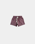 Load image into Gallery viewer, Burgundy Bamboo Toddler Shorts
