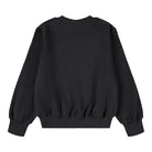 Black sweatshirt on a white background