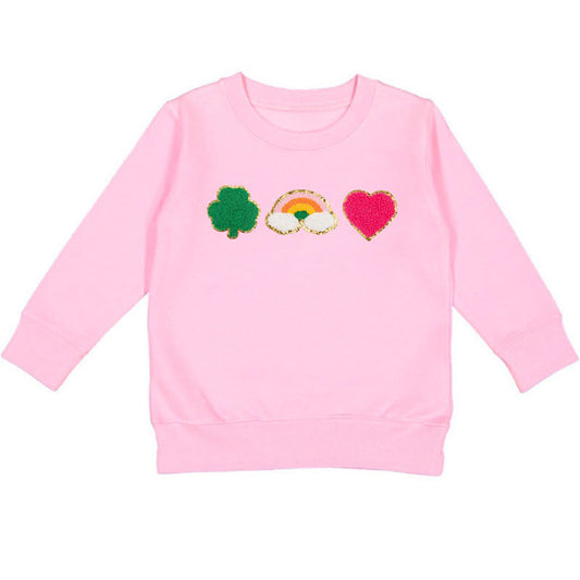 Lucky Treats St. Patrick's Day Sweatshirt - Pink