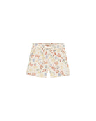 board shorts with drawstring and sea creatures 
