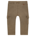 baby boy worker pants in latte brown