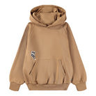 brown sweatshirt with little skater on front