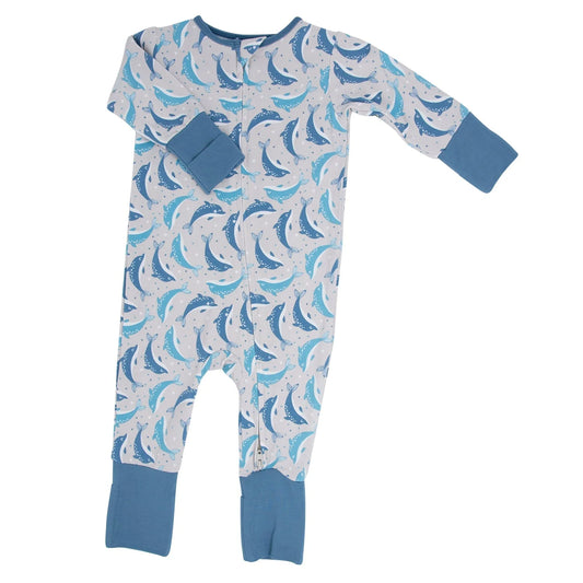 Convertible Romper - Dolphins
