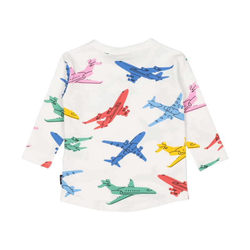 Toddler Long Sleeve Airplane Shirt