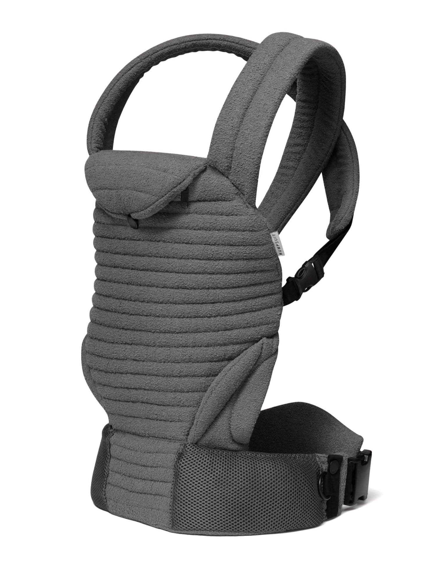dark grey baby carrier