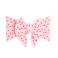 Load image into Gallery viewer, Shabby Dang Enormous Bow - Pink with Red Dot
