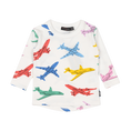 Load image into Gallery viewer, Airplane long sleeve shirt kids
