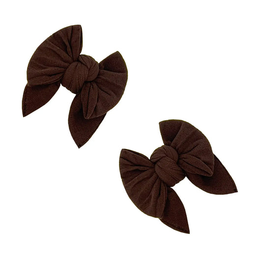 2 Pack Deb Clips - Brown