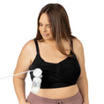 Load image into Gallery viewer, Sublime Bamboo Hands-Free Pumping Lounge & Sleep Bra - Black
