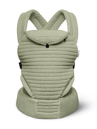 green baby carrier soft