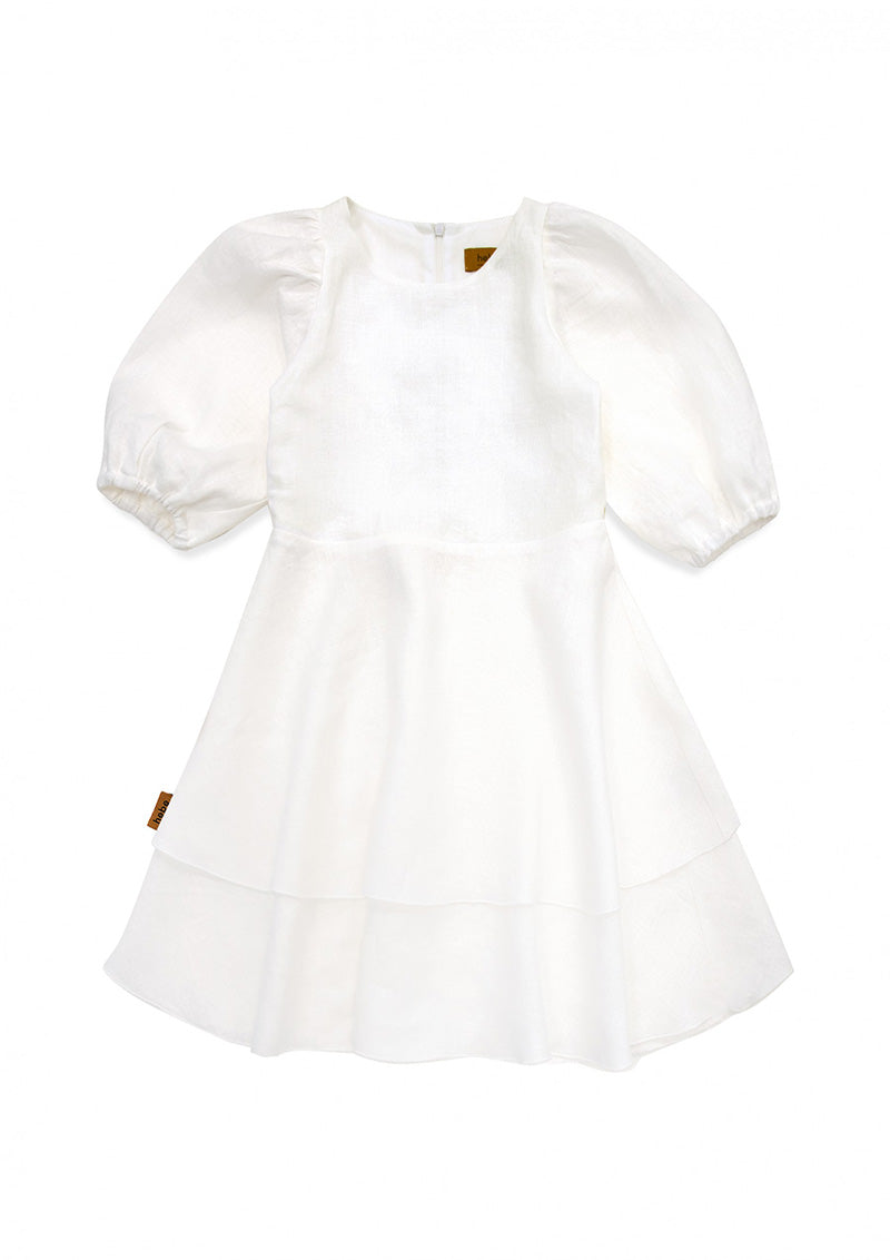 Muslin Dress - White