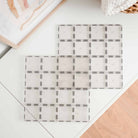 Magnetic tiles in clear by Connetix