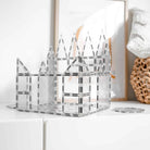 STEM clear magnetic tiles