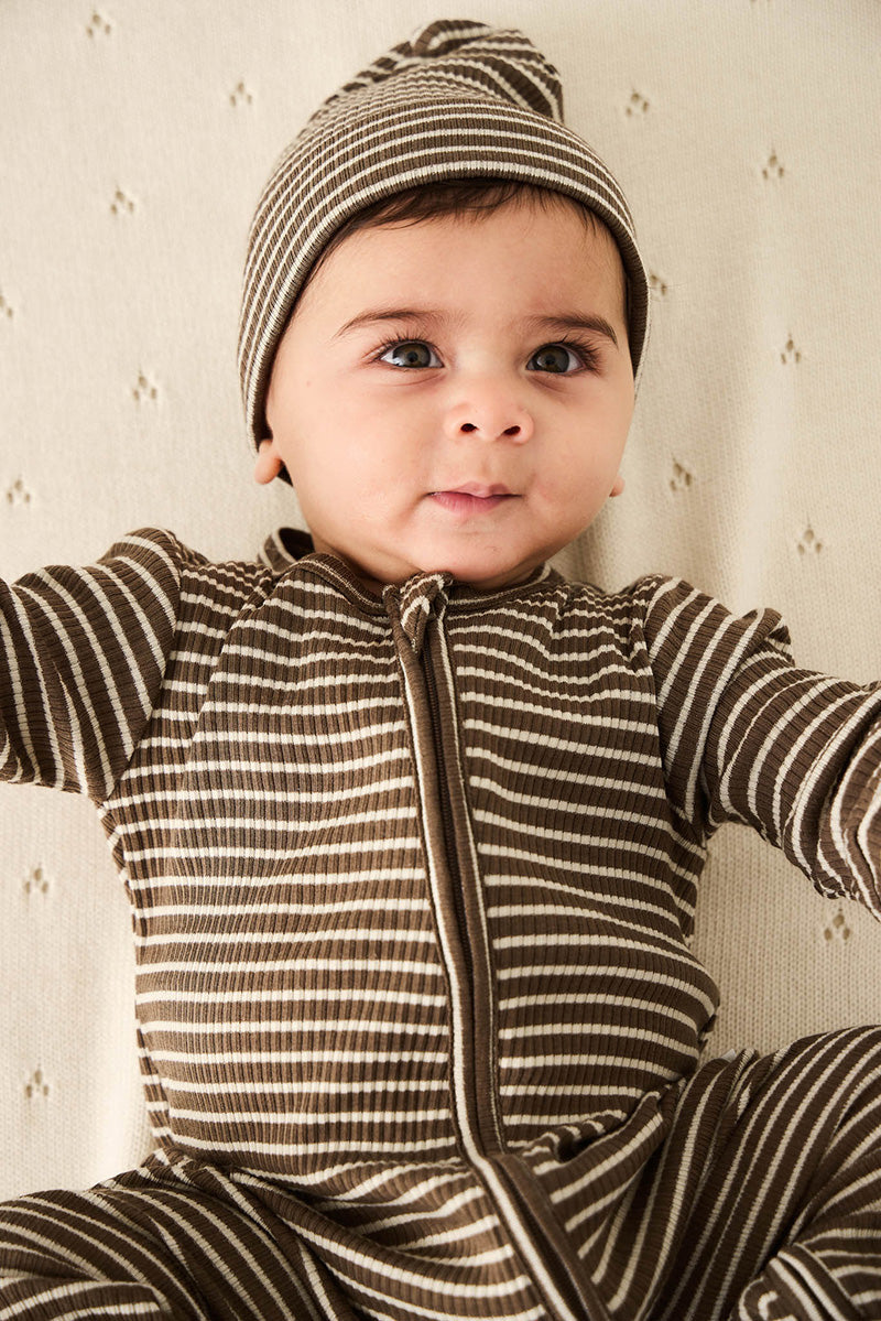 striped pajamas for baby