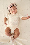 Load image into Gallery viewer, Baby Light Pink Floral Bodysuit
