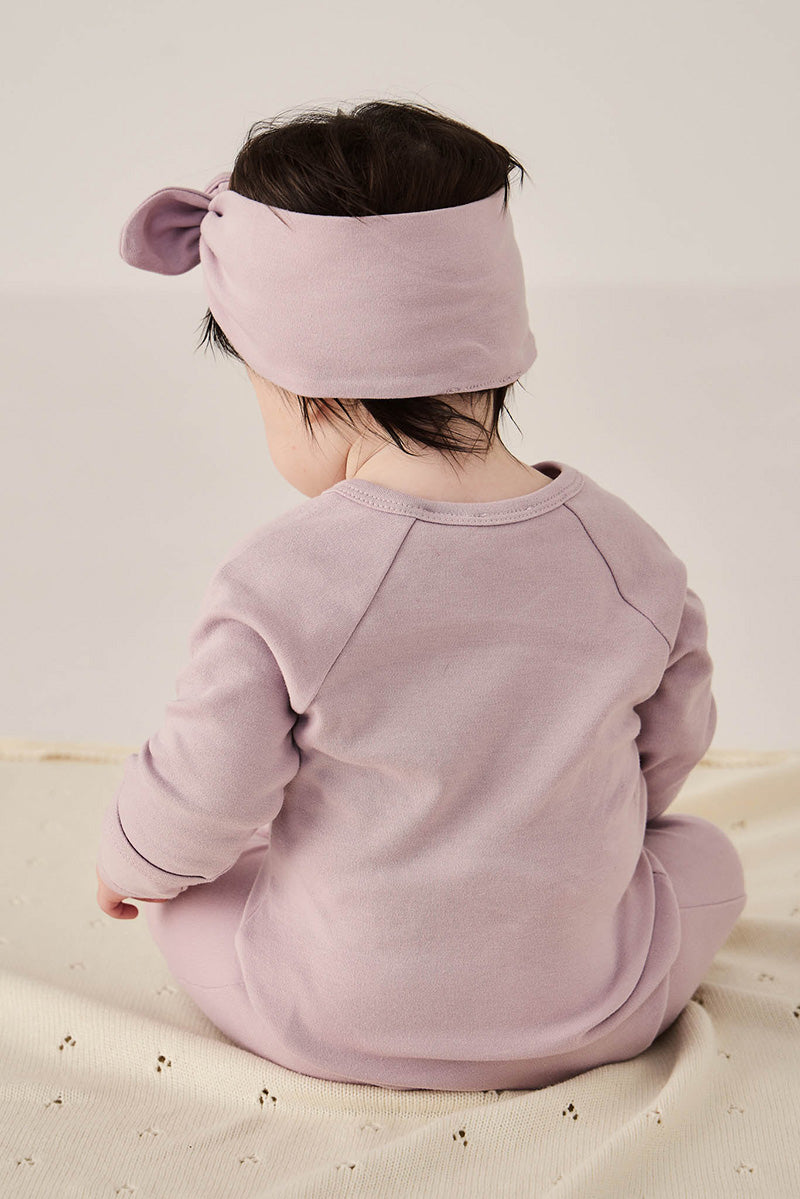 Lilac Cotton Onepiece baby