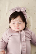 Load image into Gallery viewer, Lilac Cotton One Piece baby
