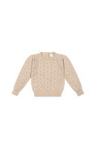 Kids Tan Knit Sweater