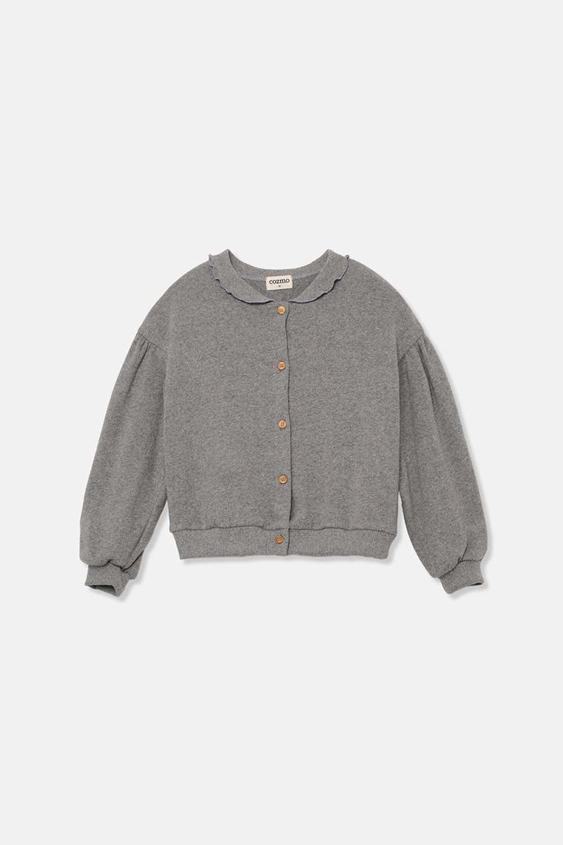 Girls Grey Cardigan