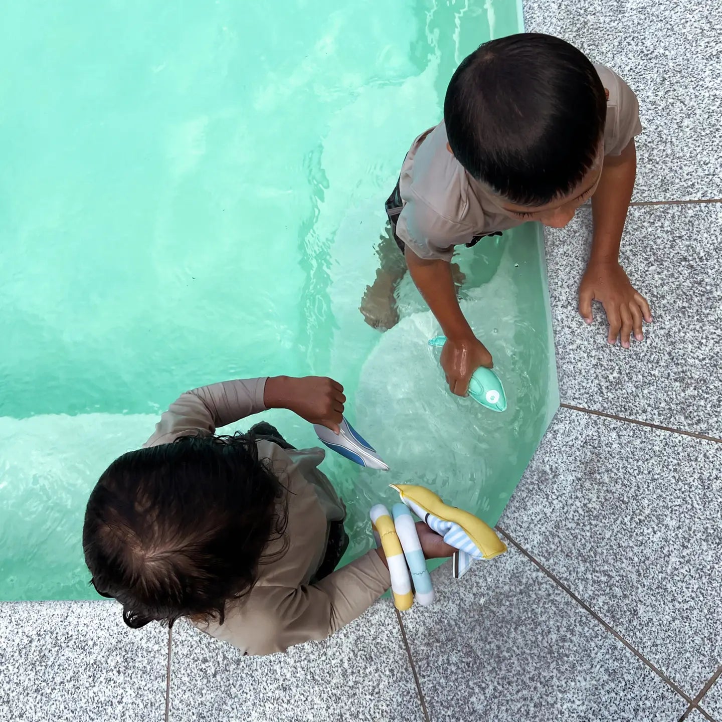 Seagull and fish diving toys