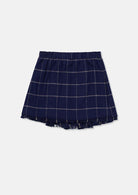 Girls Plaid Flannel Skirt