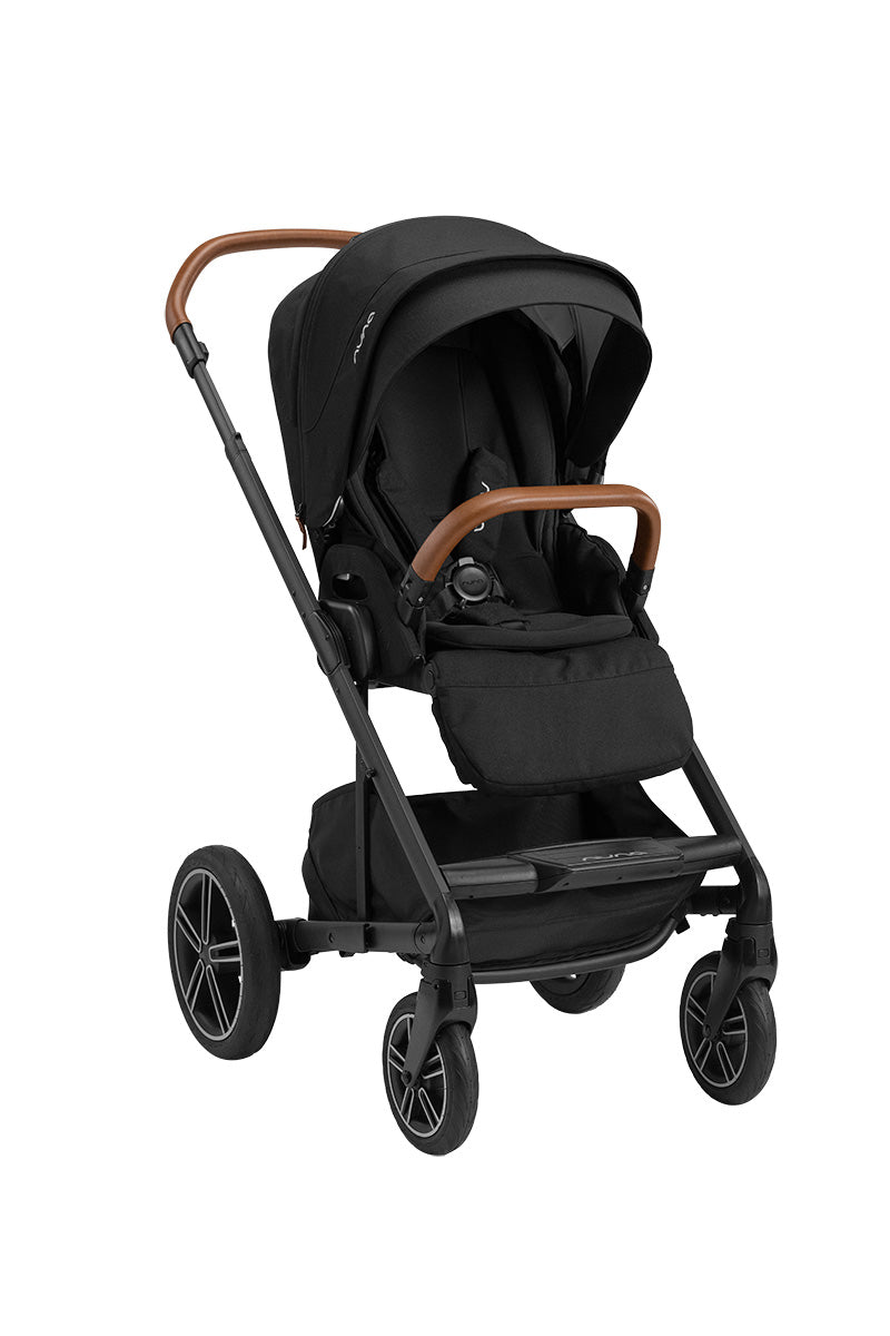 black stroller
